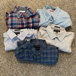 Banana Republic & other Men's tops Plaid & Checkered Button-Up Shirts szXL
